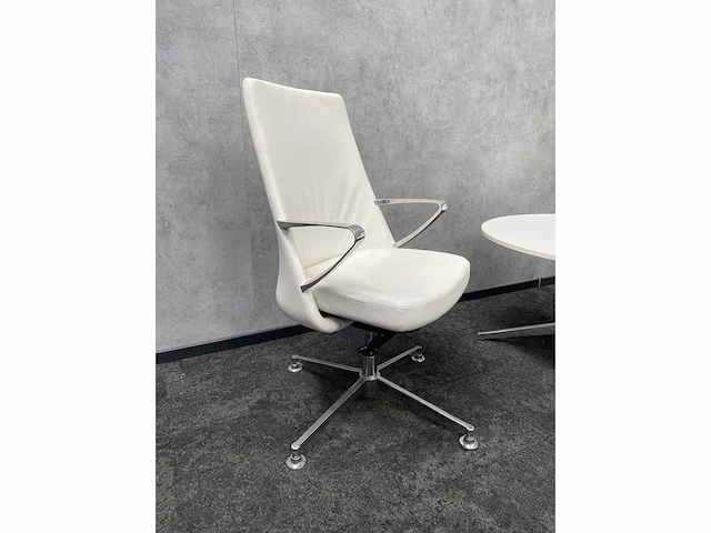 Twinform cocoon - design lounge set - leder - afbeelding 3 van  9