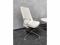 Twinform cocoon - design lounge set - leder - afbeelding 3 van  9