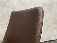 Twinform cocoon - lederen design bureaustoel - afbeelding 3 van  16