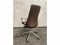 Twinform cocoon - lederen design bureaustoel - afbeelding 12 van  16