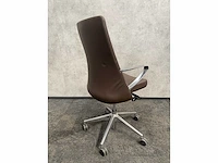 Twinform cocoon - lederen design bureaustoel - afbeelding 13 van  16