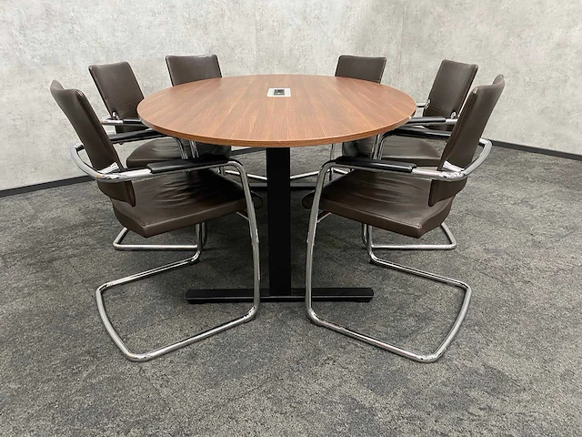 Twinform/ palmberg - 6 persoons conferentieset 220x120 - afbeelding 15 van  19