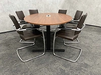 Twinform/ palmberg - 6 persoons conferentieset 220x120 - afbeelding 15 van  19