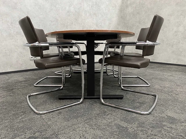 Twinform/ palmberg - 6 persoons conferentieset 220x120 - afbeelding 16 van  19