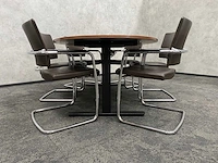 Twinform/ palmberg - 6 persoons conferentieset 220x120 - afbeelding 16 van  19