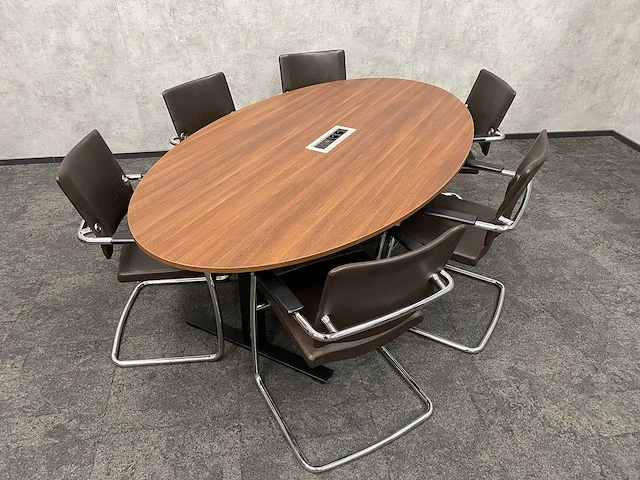 Twinform/ palmberg - 6 persoons conferentieset 220x120 - afbeelding 9 van  19