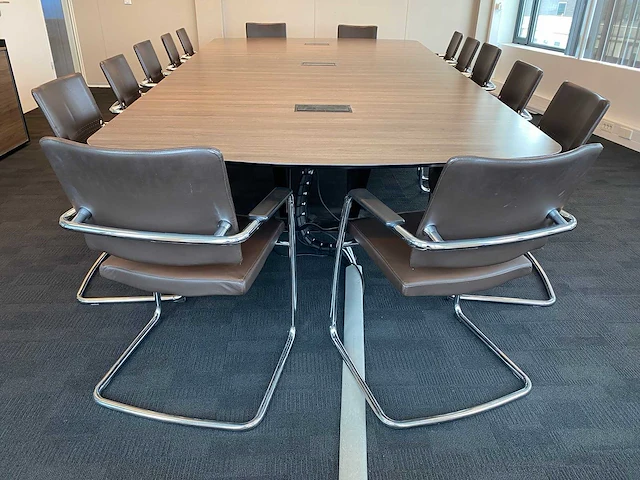 Twinform t-seat - 14 persoons conferentieset 450x220 - afbeelding 18 van  27