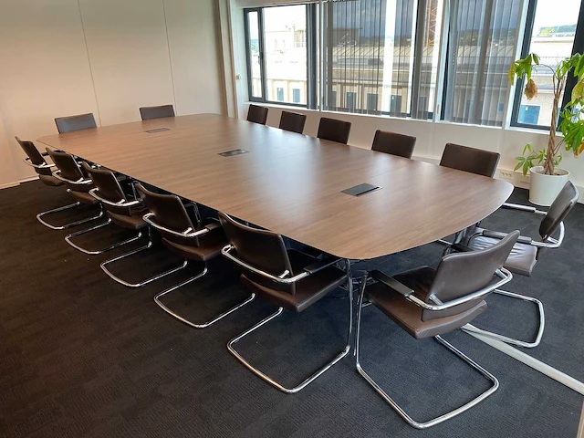 Twinform t-seat - 14 persoons conferentieset 450x220 - afbeelding 23 van  27