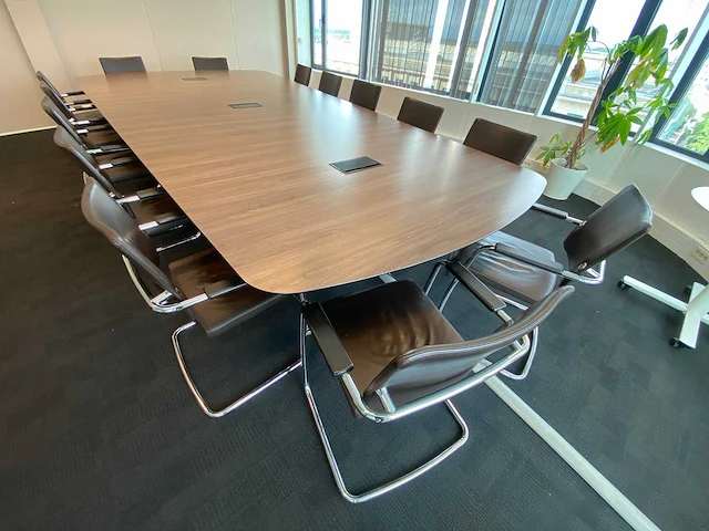 Twinform t-seat - 14 persoons conferentieset 450x220 - afbeelding 24 van  27