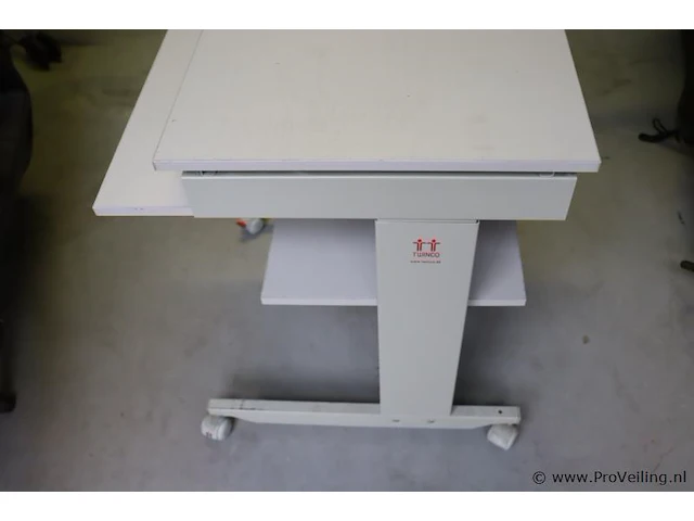Twingo computertafel op wielen - 60x50x72cm - afbeelding 4 van  5