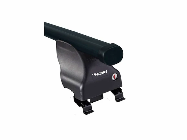 Twinny load dakdragerset staal s29 voor auto's met regengoot - afbeelding 2 van  5