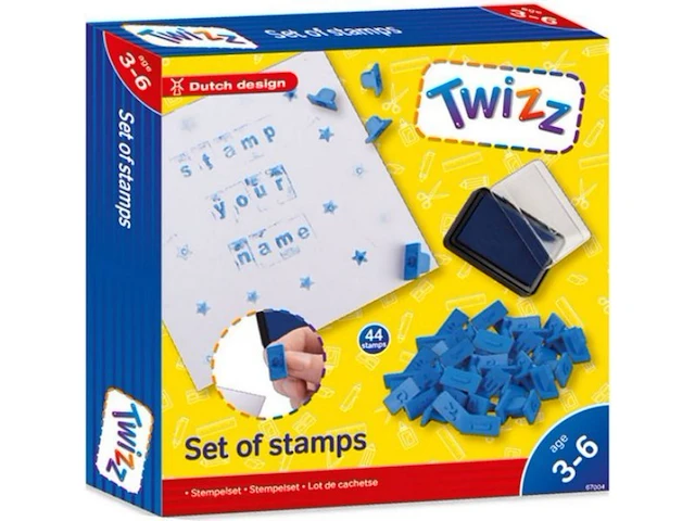 Twizz je eigen stempelset 1x a007 - afbeelding 1 van  3