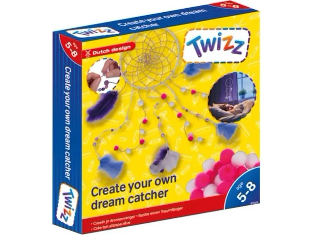 Twizz knutsel je eigen dromenvanger 1 stuks a006 - afbeelding 1 van  3