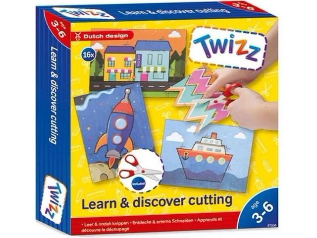 Twizz leer & ontdek knippen 1x a006 - afbeelding 1 van  3