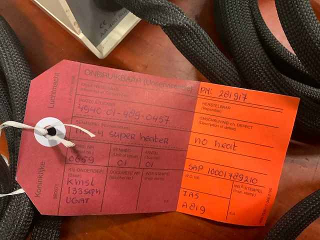 Tyco/electronics aa-400 super heater mark iv heteluchtpistool (9x) - afbeelding 18 van  19