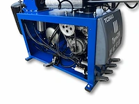 Tyreon tc24as heavy-duty banden demonteermachine met kantelende kolom en dubbele airbooster in de spanklauwen - afbeelding 15 van  26