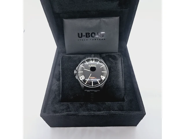 U-boat darkmoon 8464/b - full liquid dial - herenhorloge - afbeelding 6 van  13