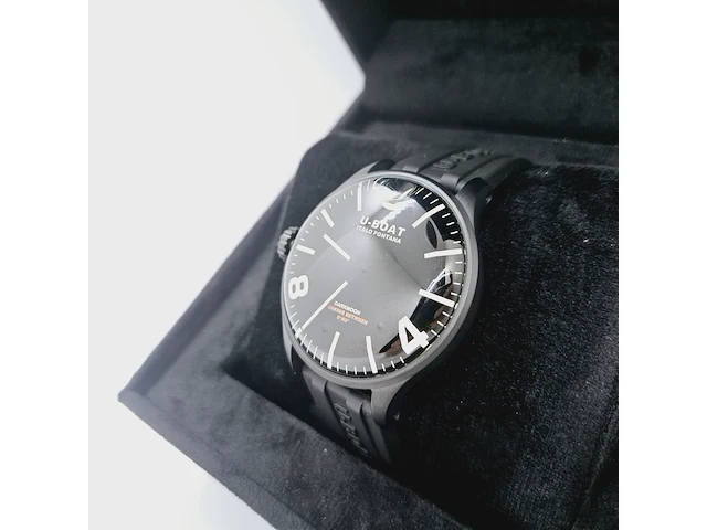U-boat darkmoon 8464/b - full liquid dial - herenhorloge - afbeelding 7 van  13