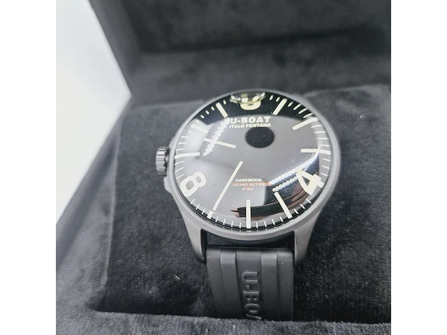 U-boat darkmoon 8464/b - full liquid dial - herenhorloge - afbeelding 8 van  13