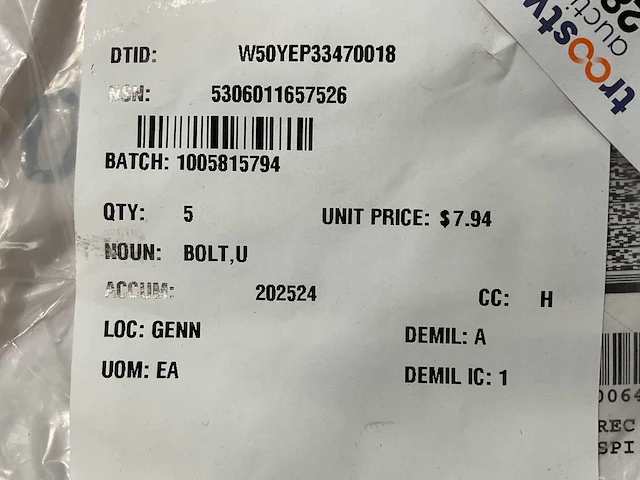 U bolt (5x) - afbeelding 4 van  4