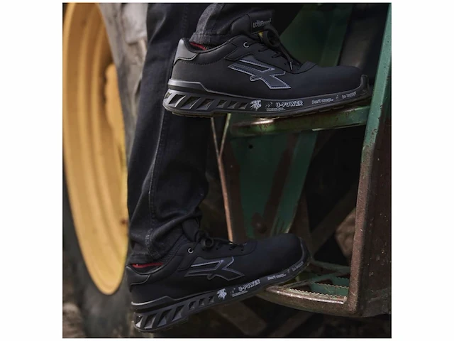 U-power lage schoen ben, esd src ci s3, maat 46 zwart - afbeelding 3 van  4