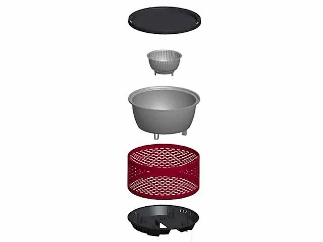 Ubbink - cool touch grill turbo - houtskool bbq - afbeelding 2 van  6