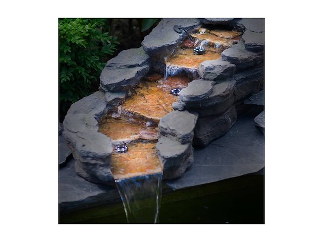 Ubbink cazorla garden waterfall 900 l/h height 0.29 m length 0.54 m - afbeelding 2 van  3