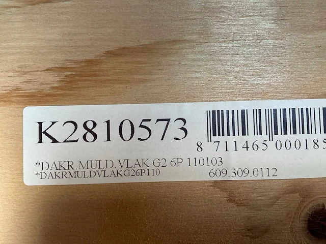 Ubbink g2 m6 dakraam - afbeelding 6 van  6