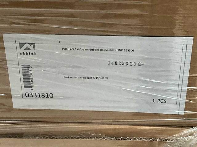 Ubbink purilan dakraam dubbel glas 4 pans (2x) - afbeelding 3 van  3