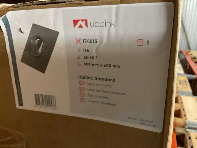 Ubbink ubiflex universele dakdoorvoer - afbeelding 3 van  5