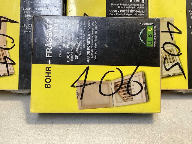 Ubc (4x) hss / tin freesboren ø 3t/m8 mm - afbeelding 2 van  4
