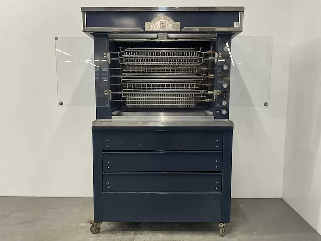 Ubert - rt 44 e - elektrische infrarood kippengrill rotisserie - afbeelding 6 van  18