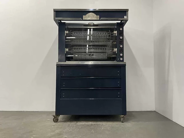 Ubert - rt 44 e - elektrische infrarood kippengrill rotisserie - afbeelding 10 van  18