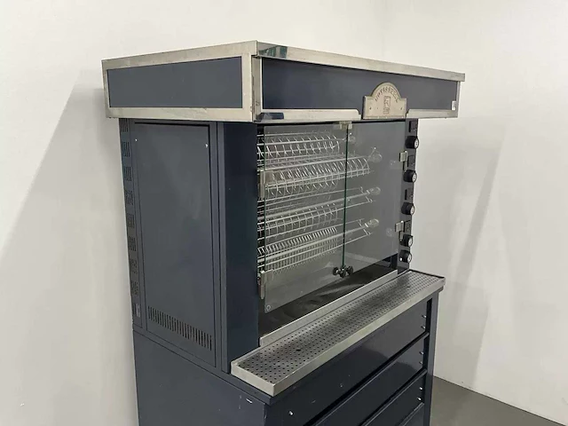 Ubert - rt 44 e - elektrische infrarood kippengrill rotisserie - afbeelding 13 van  18