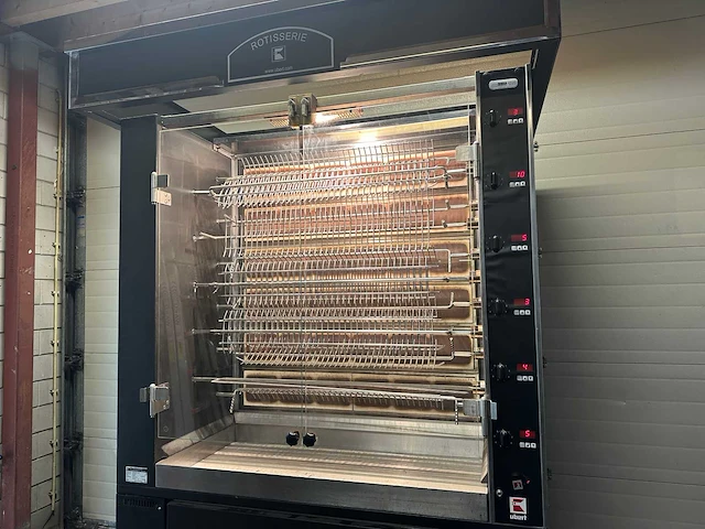 Ubert infrarood elektrische rotisserie/kippengrill rt 66 e - afbeelding 2 van  7