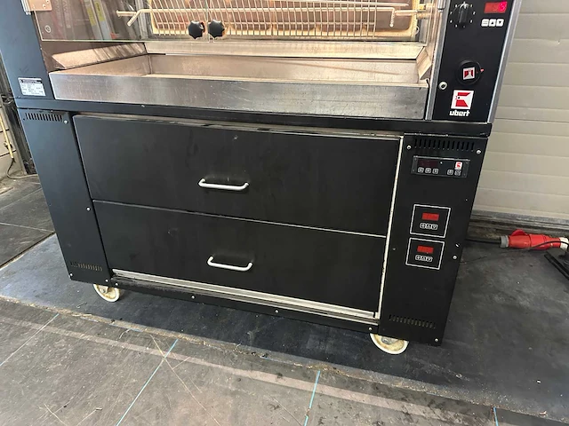 Ubert infrarood elektrische rotisserie/kippengrill rt 66 e - afbeelding 3 van  7