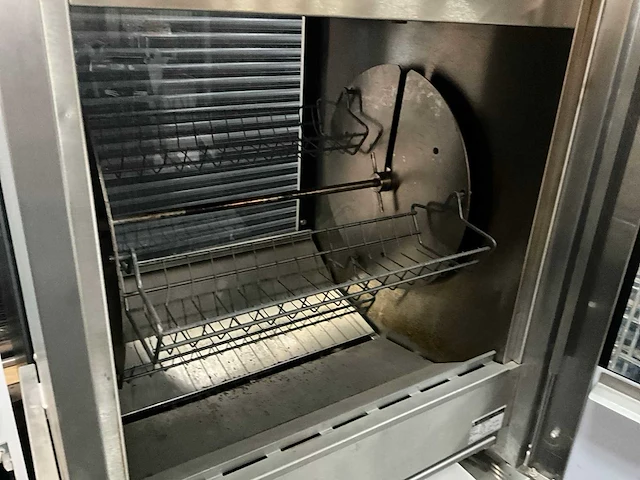 Ubert rotisserie rt 403 kippengrill & blastchiller - afbeelding 9 van  11