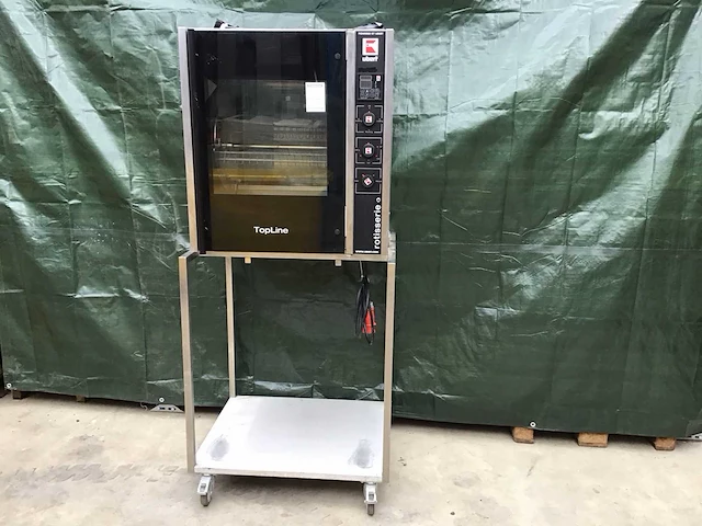 Ubert rt 403 kippengrill/rotisserie + electrolux blastchiller (2x) - afbeelding 1 van  11