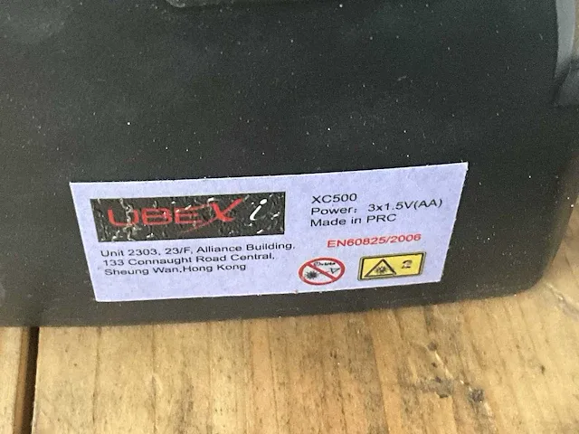 Ubex xc500 kruislijnlaser - afbeelding 8 van  8