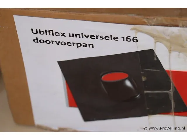 Ubiflex universele dakdoorvoerpan model universele 166 - afbeelding 2 van  2