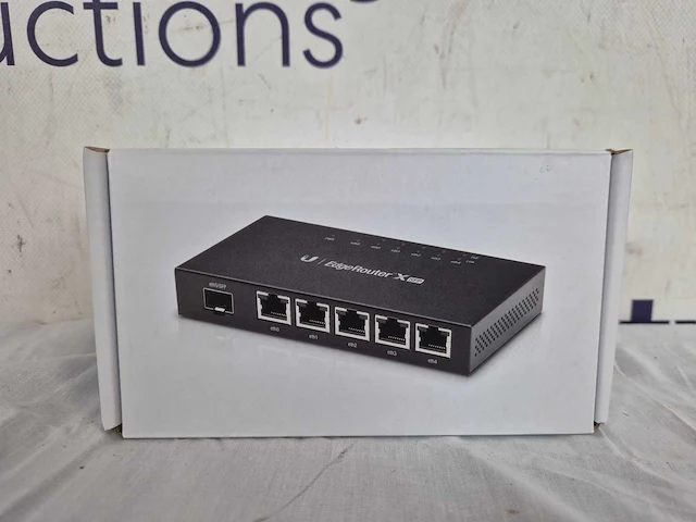 Ubiquiti edgerouter x sfp - router - 5 poorten - poe - afbeelding 2 van  2
