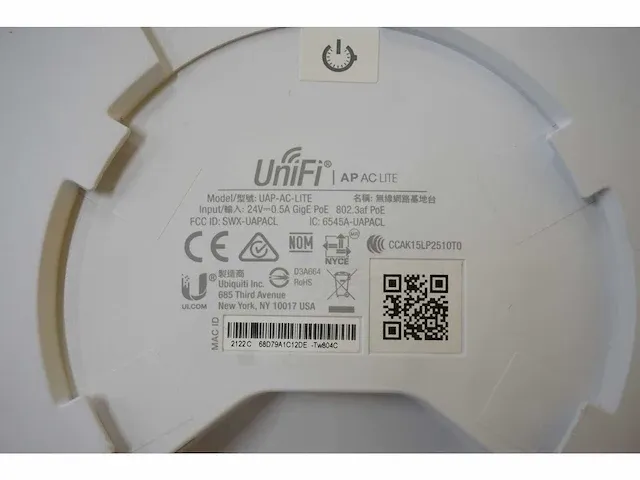 Ubiquiti unifi - ap ac lite - acces point - afbeelding 2 van  3