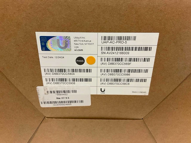 Ubiquiti unifi ac pro 5-pack accespoints - afbeelding 3 van  3