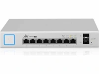 Ubiquiti unifi switch - fully managed netwerkswitch - 8 poorten - 150w poe - afbeelding 1 van  3