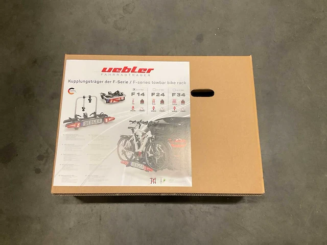 Uebler f14 fietsendrager - afbeelding 1 van  3