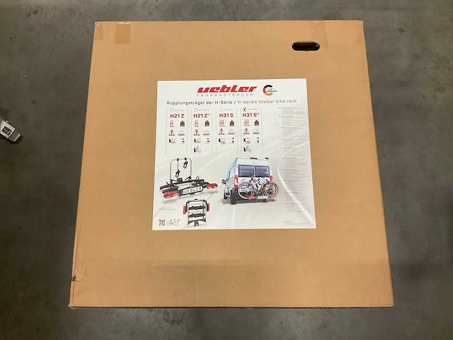 Uebler h31 sdc fietsendrager - afbeelding 1 van  3