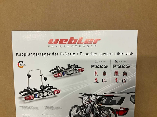 Uebler p32s fietsendrager - afbeelding 2 van  2