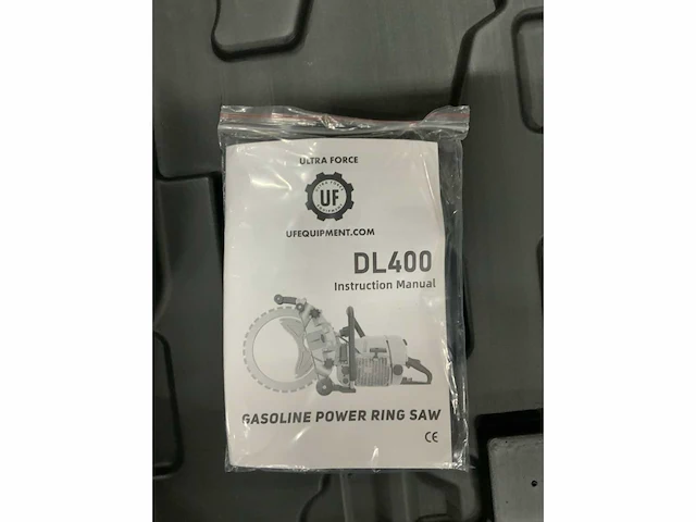 Uf equipment - 2025 - dl400 benzine - muurzaagmachine - afbeelding 11 van  11