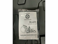 Uf equipment - 2025 - dl400 benzine - muurzaagmachine - afbeelding 11 van  11