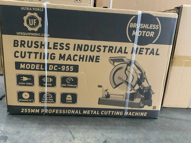 Uf equipment - dc955 - cirkelzaagmachine metaal - afbeelding 14 van  21
